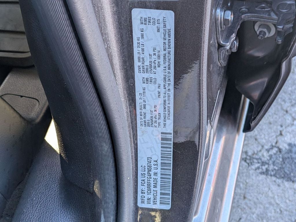 2023 RAM 1500 Big Horn Crew Cab 4x4 5'7" Box