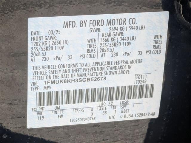 2025 Ford Explorer ST-Line