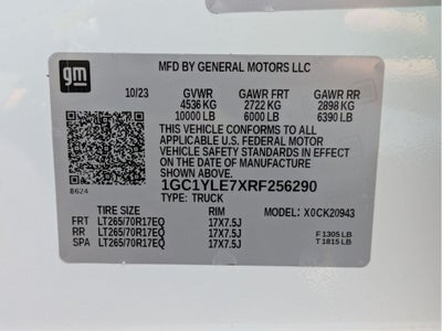 2024 Chevrolet Silverado 2500 HD WT