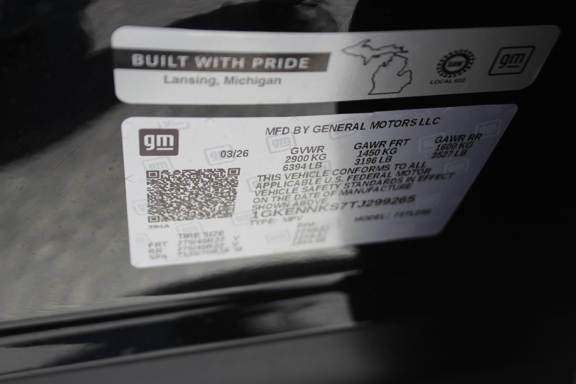 2026 GMC Acadia Elevation