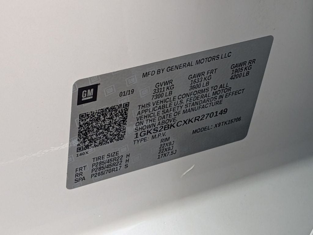 2019 GMC Yukon SLT