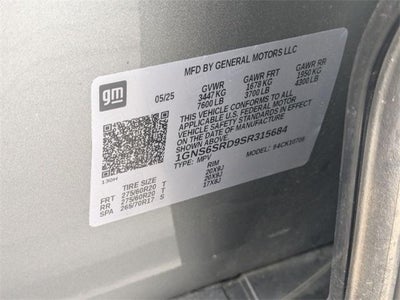 2025 Chevrolet Tahoe Premier