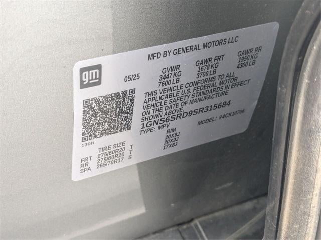 2025 Chevrolet Tahoe Premier