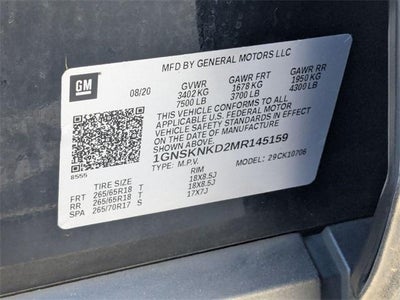 2021 Chevrolet Tahoe LT