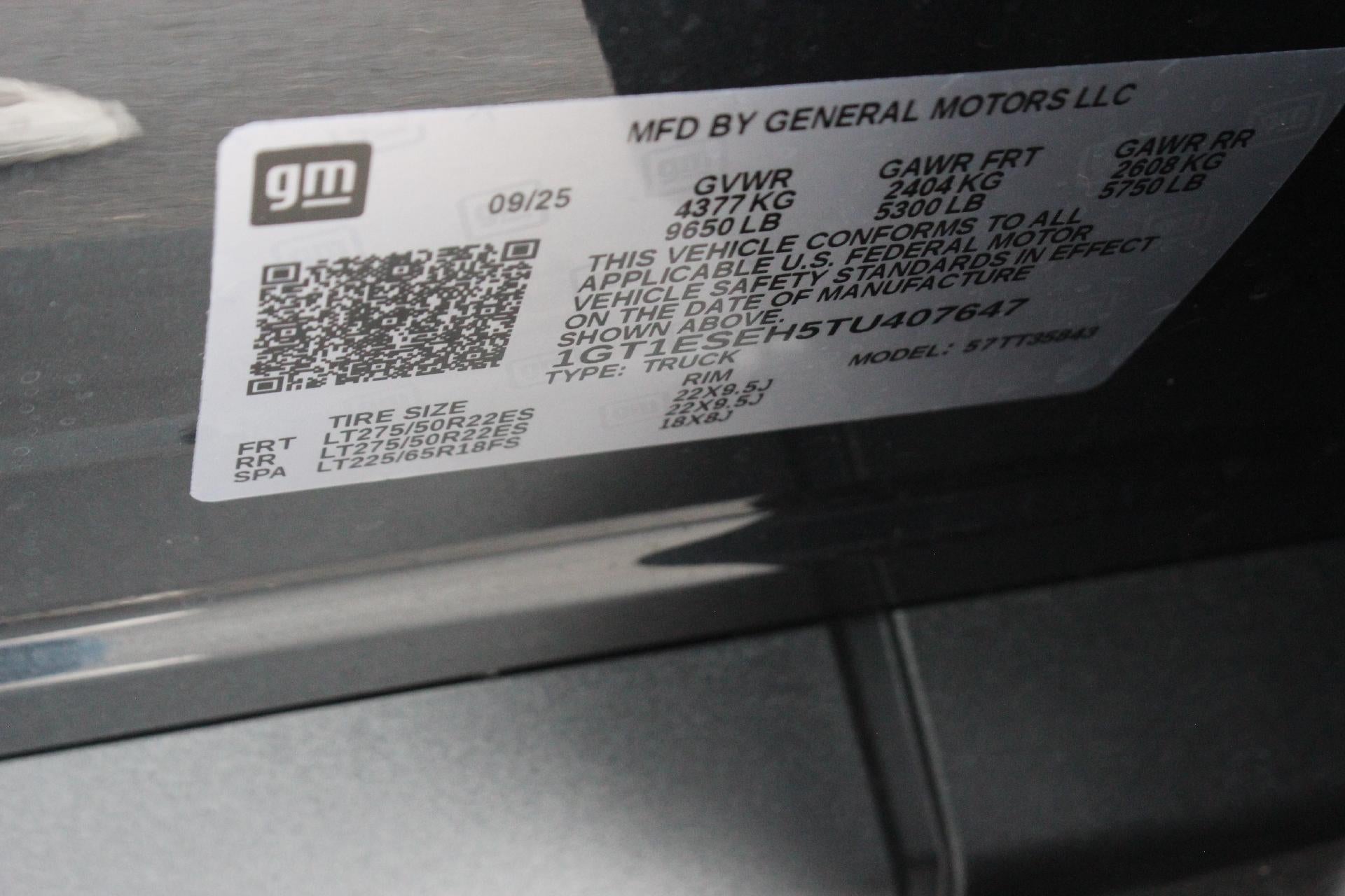 2026 GMC Sierra EV Elevation Standard Range