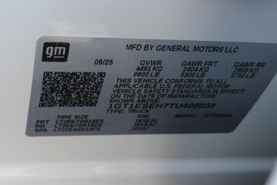 2026 GMC Sierra EV Elevation Standard Range