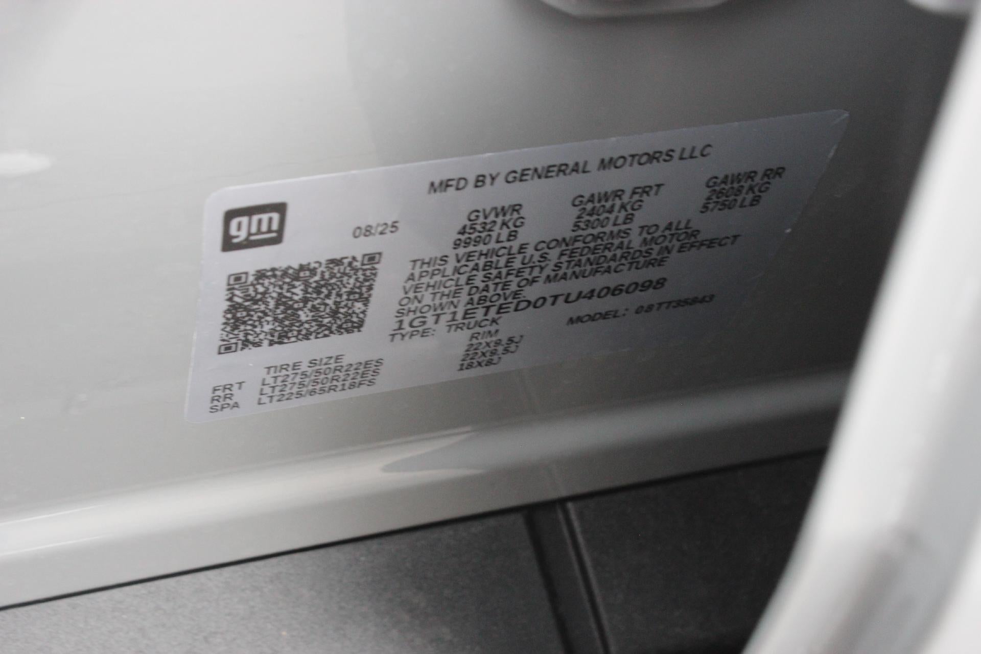 2026 GMC Sierra EV Elevation Extended Range