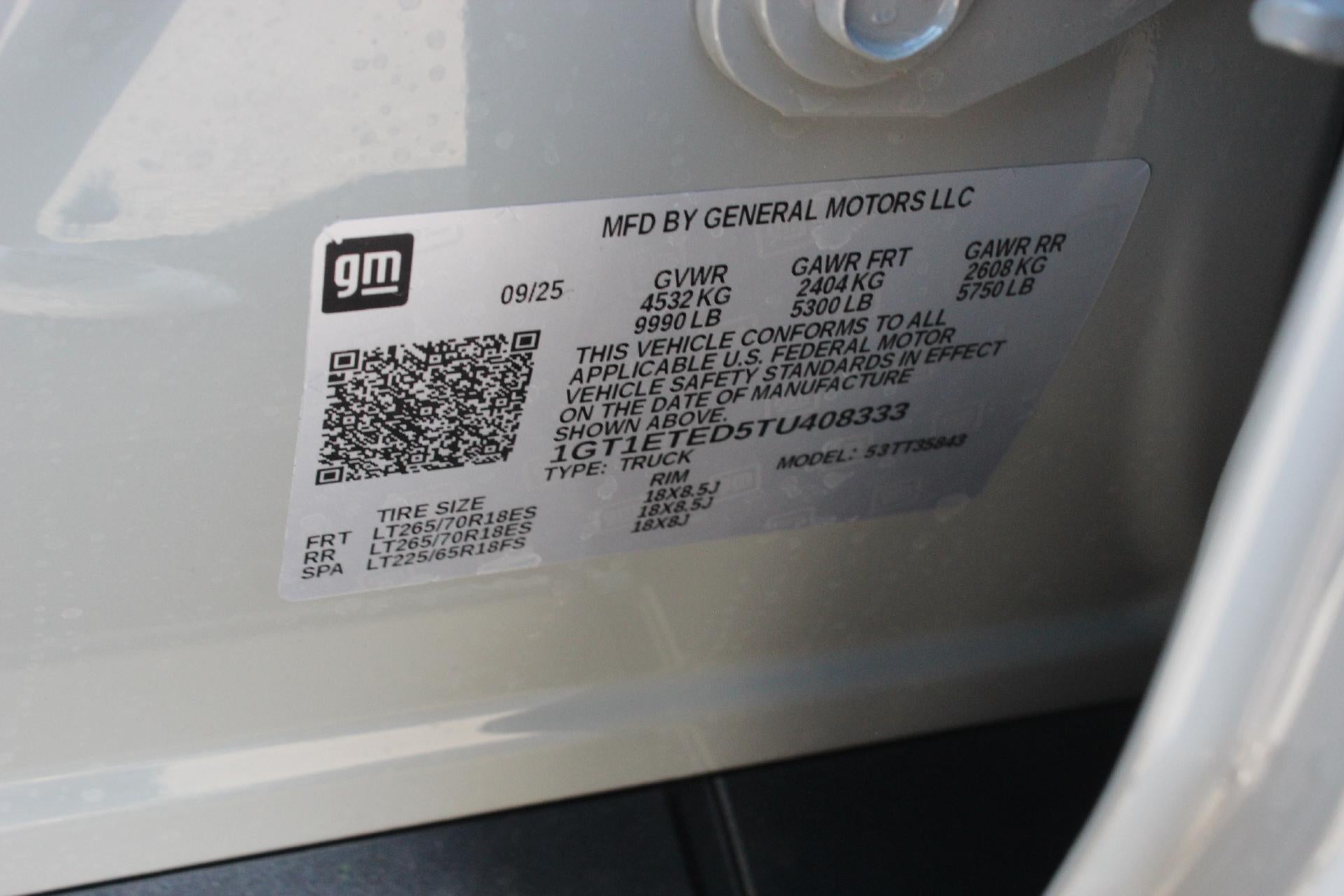 2026 GMC Sierra EV Elevation Extended Range