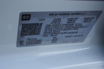 2026 GMC Sierra 2500 HD SLT