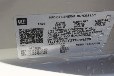 2026 GMC Sierra 2500 HD AT4