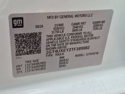 2026 GMC Sierra 2500 HD Denali Ultimate