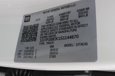 2025 GMC Canyon Elevation