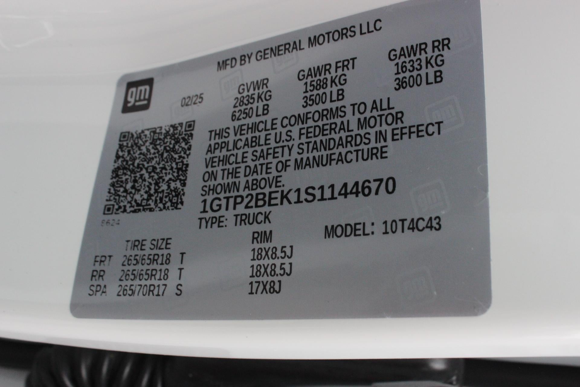 2025 GMC Canyon Elevation