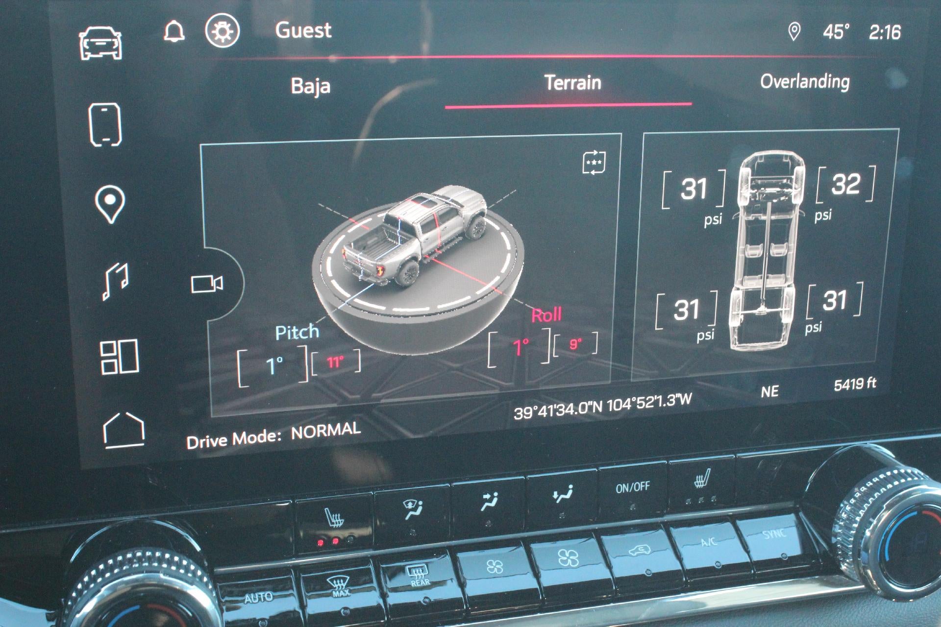 2025 GMC Canyon Elevation