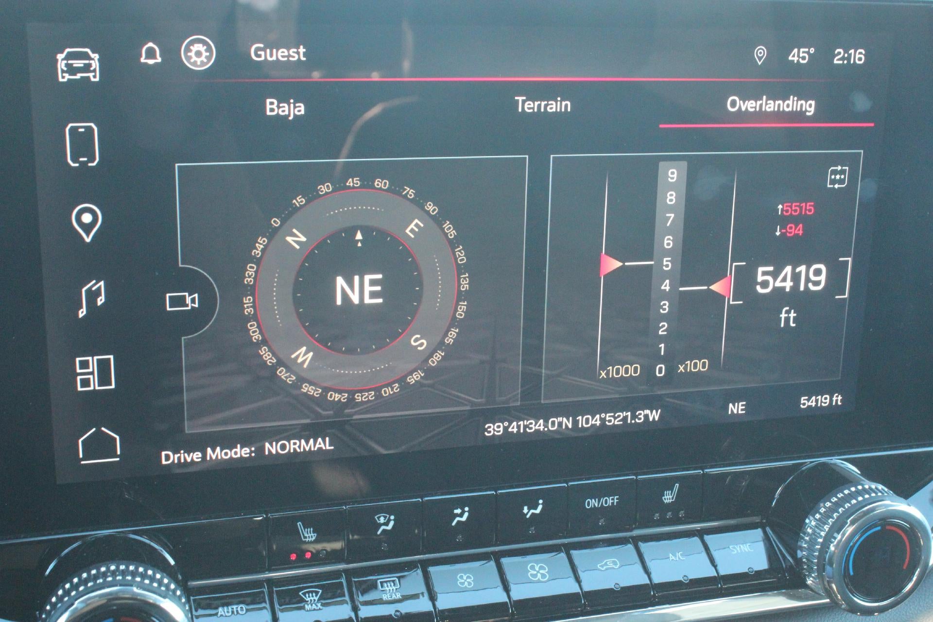 2025 GMC Canyon Elevation