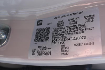 2026 GMC Canyon AT4X