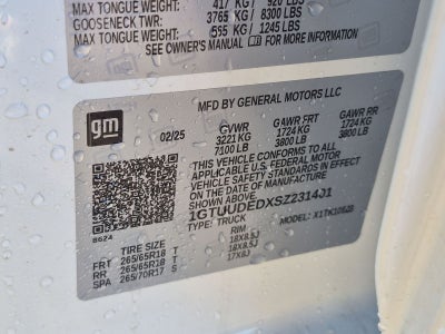 2025 GMC Sierra 1500 SLT