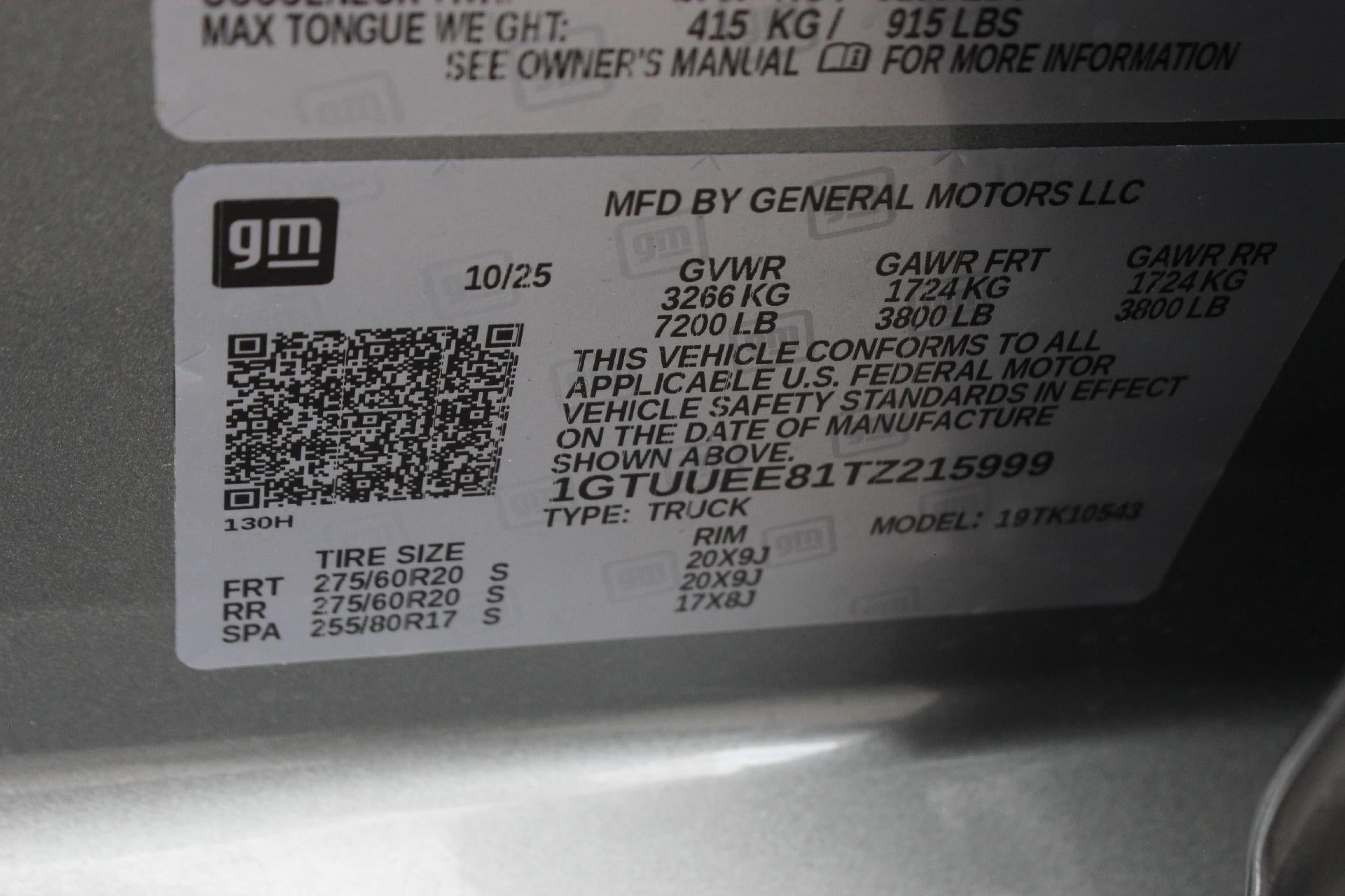 2026 GMC Sierra 1500 AT4