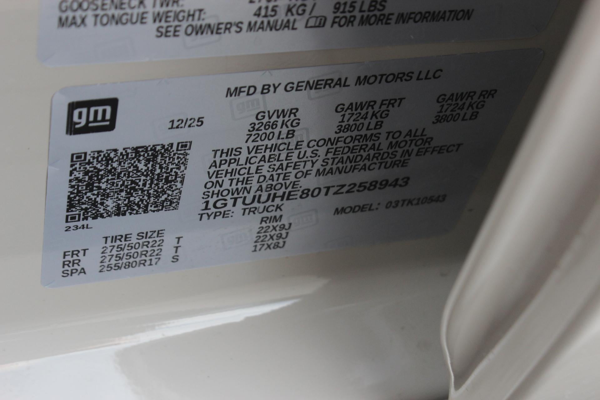 2026 GMC Sierra 1500 Denali Ultimate