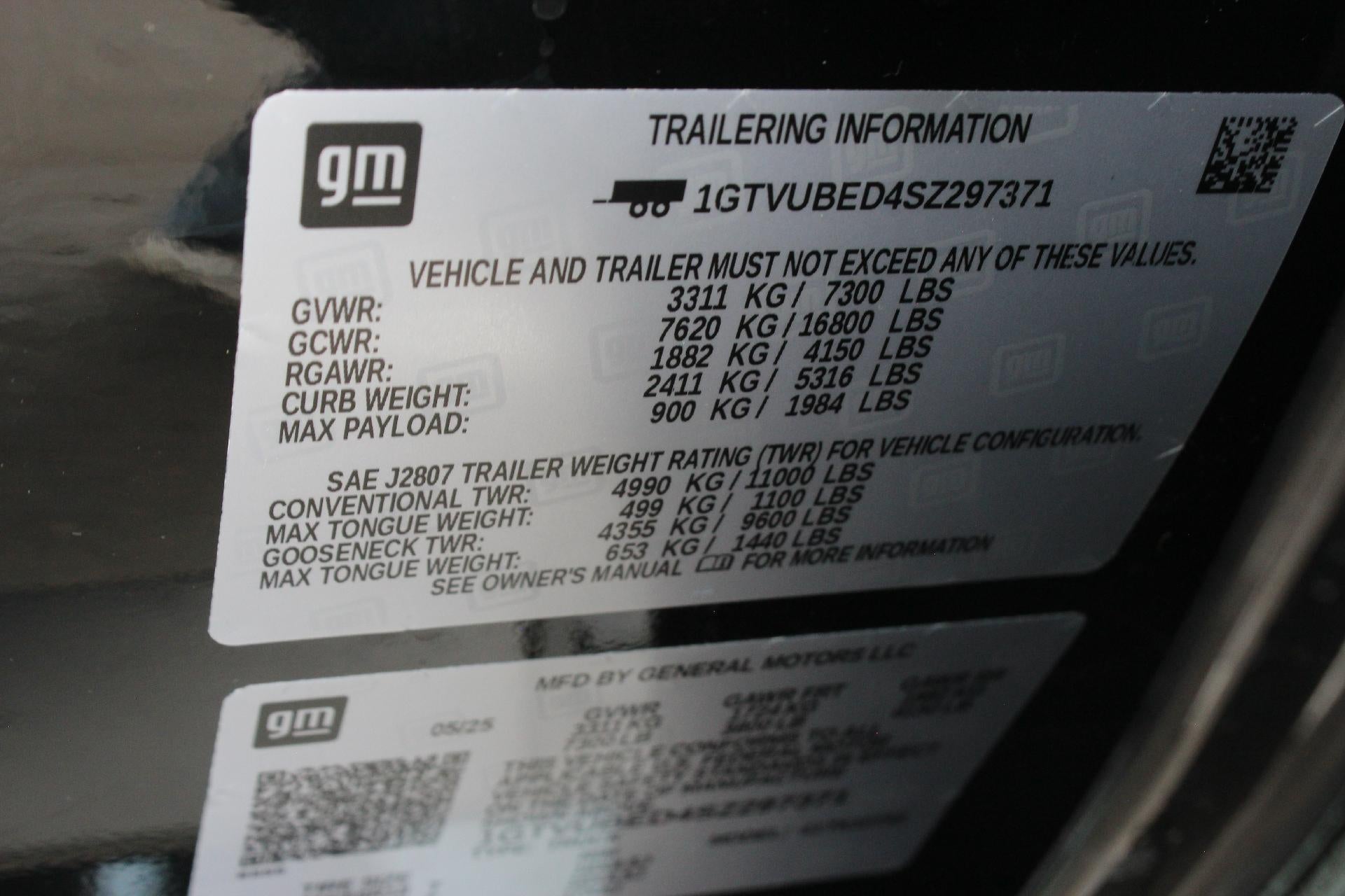 2025 GMC Sierra 1500 SLE