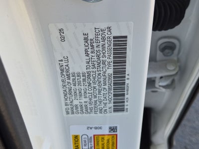 2025 Honda Accord Hybrid Touring
