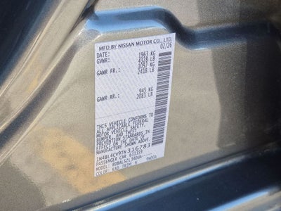 2026 Nissan Altima SR