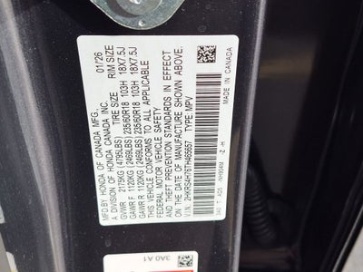 2026 Honda CR-V EX-L AWD