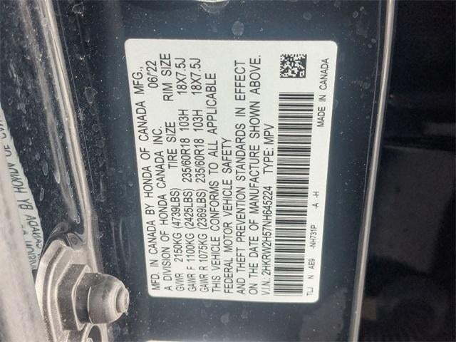 2022 Honda CR-V AWD EX