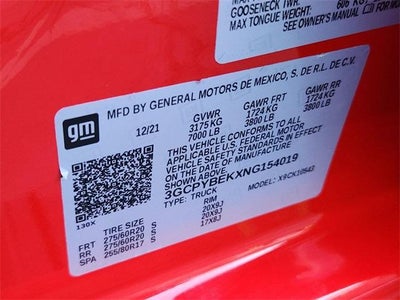 2022 Chevrolet Silverado 1500 LTD Custom