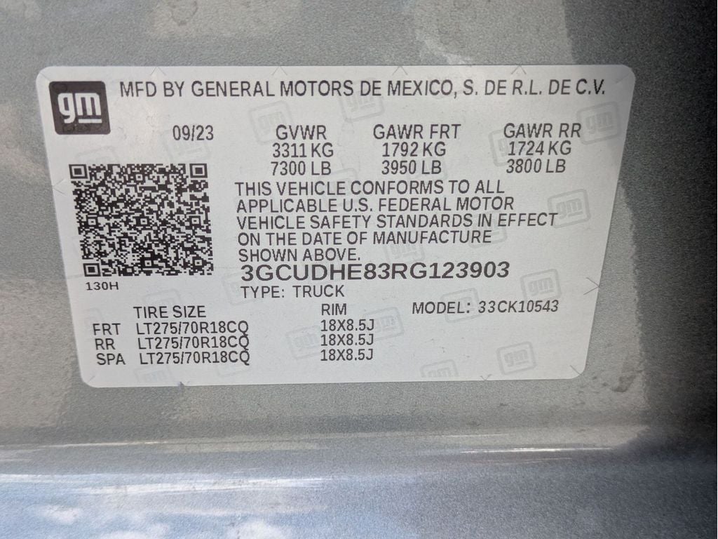 2024 Chevrolet Silverado 1500 ZR2