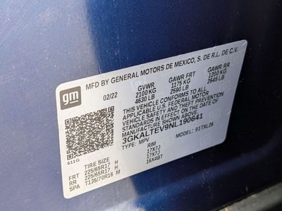 2022 GMC Terrain SLE