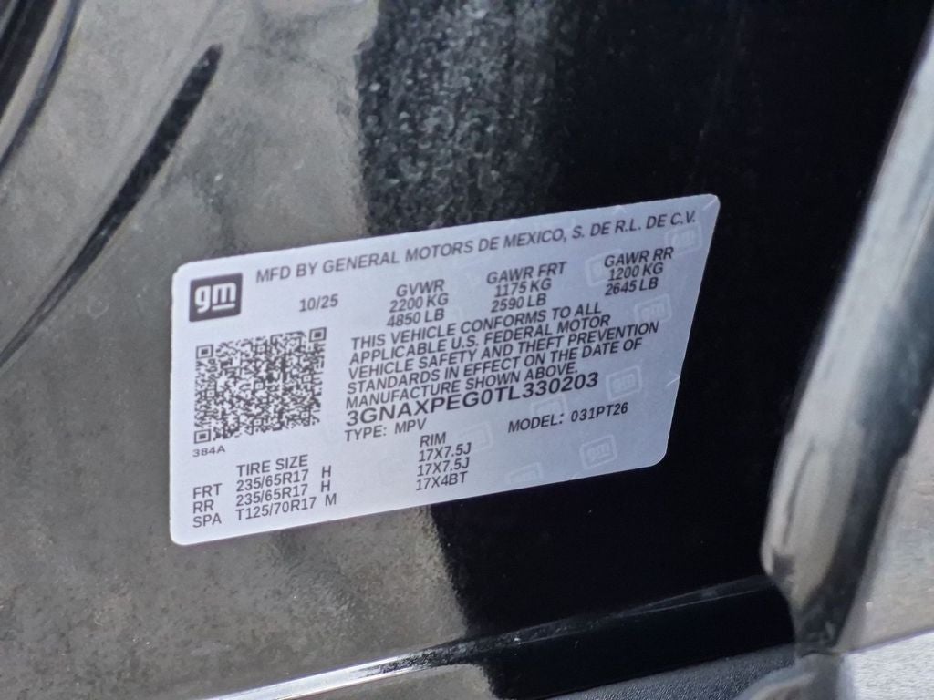 2026 Chevrolet Equinox LT