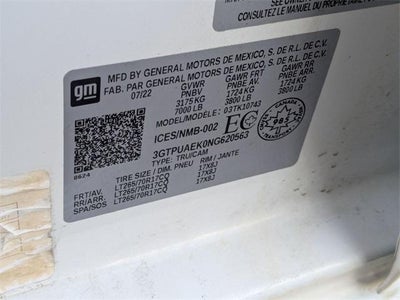 2022 GMC Sierra 1500 Pro