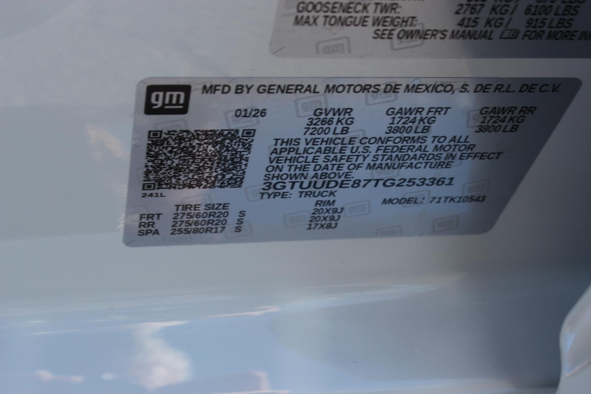 2026 GMC Sierra 1500 SLT