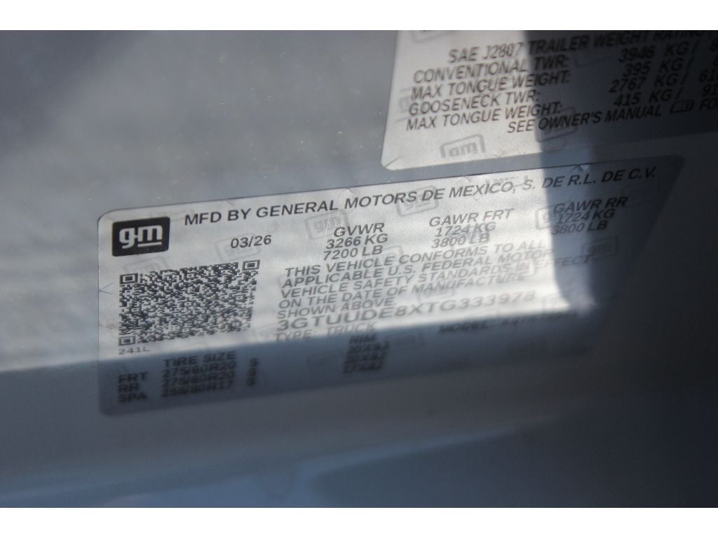 2026 GMC Sierra 1500 SLT