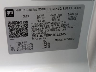 2024 GMC Sierra 1500 AT4X
