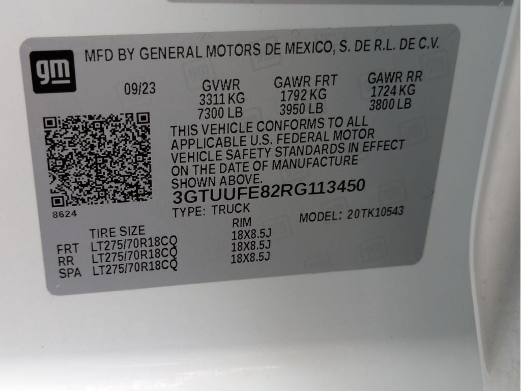 2024 GMC Sierra 1500 AT4X