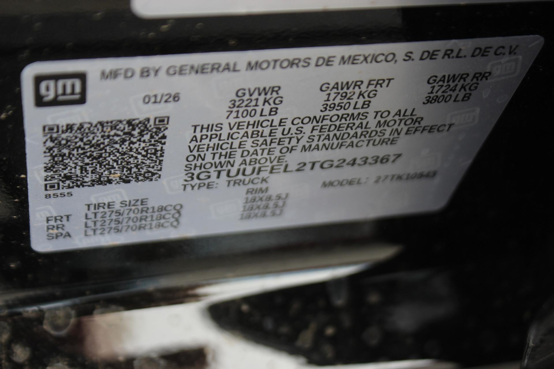 2026 GMC Sierra 1500 AT4X