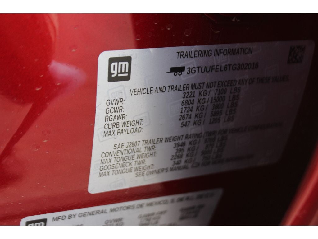 2026 GMC Sierra 1500 AT4X