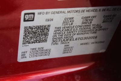 2026 GMC Sierra 1500 AT4X