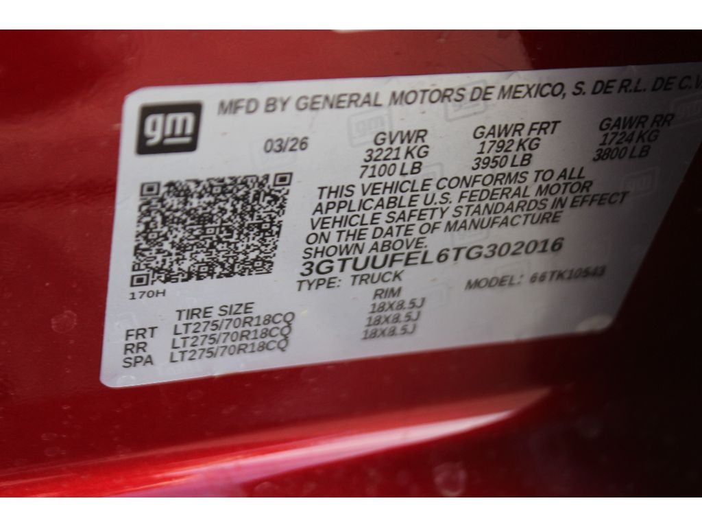 2026 GMC Sierra 1500 AT4X