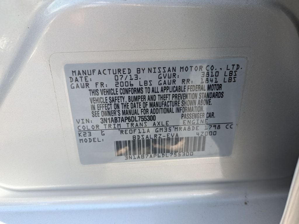 2013 Nissan Sentra SR
