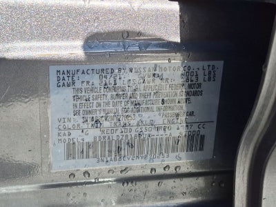 2021 Nissan Sentra SV Xtronic CVT