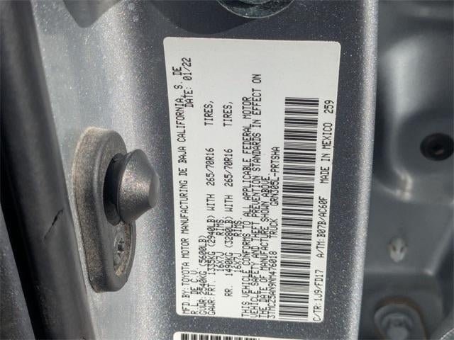 2022 Toyota Tacoma 4WD SR