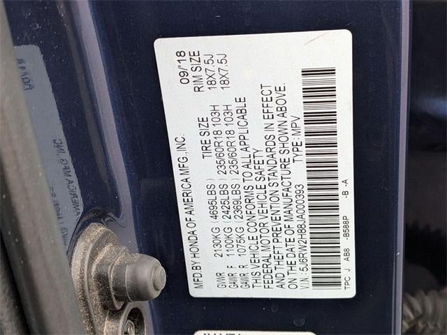 2018 Honda CR-V EX-L Navi