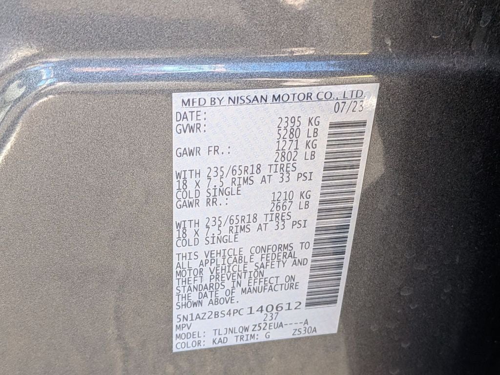2023 Nissan Murano SV Intelligent AWD
