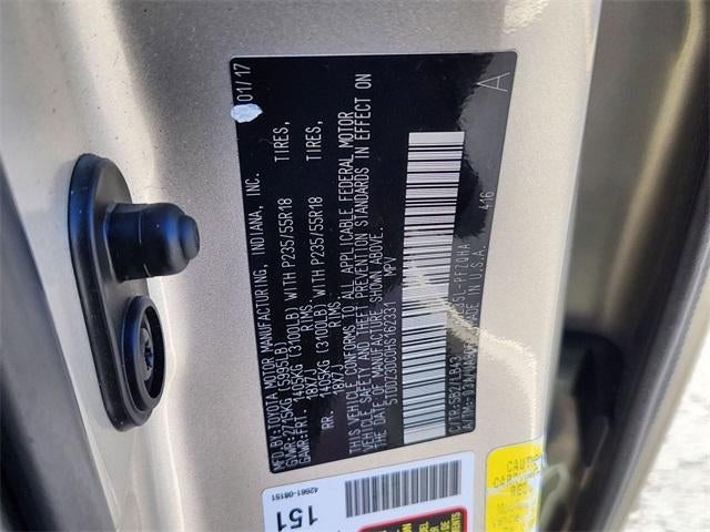 2017 Toyota Sienna Limited Premium 7 Passenger