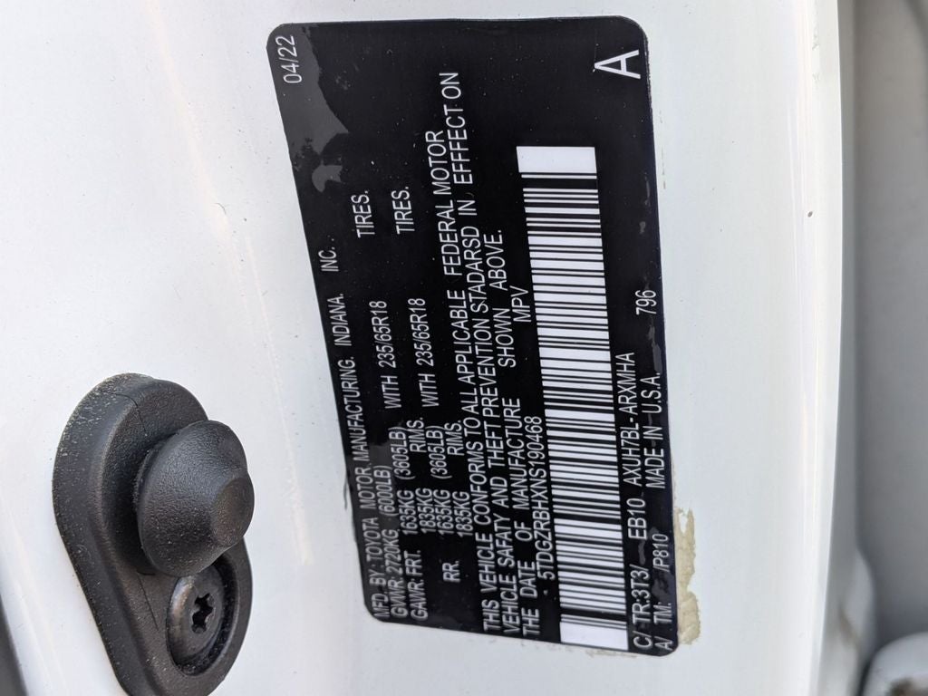 2022 Toyota Highlander XLE