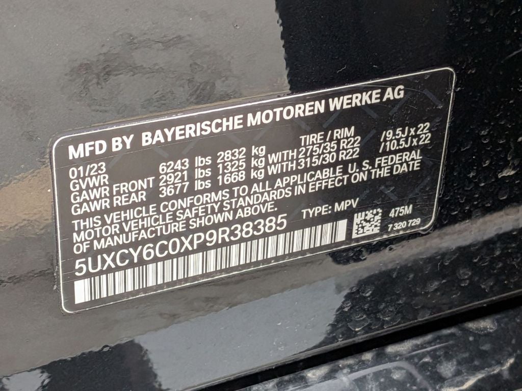 2023 BMW X6 xDrive40i