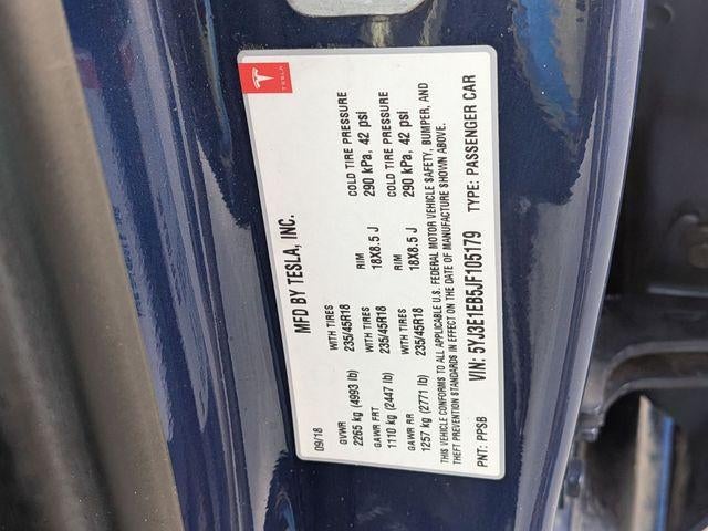 2018 Tesla Model 3 Long Range
